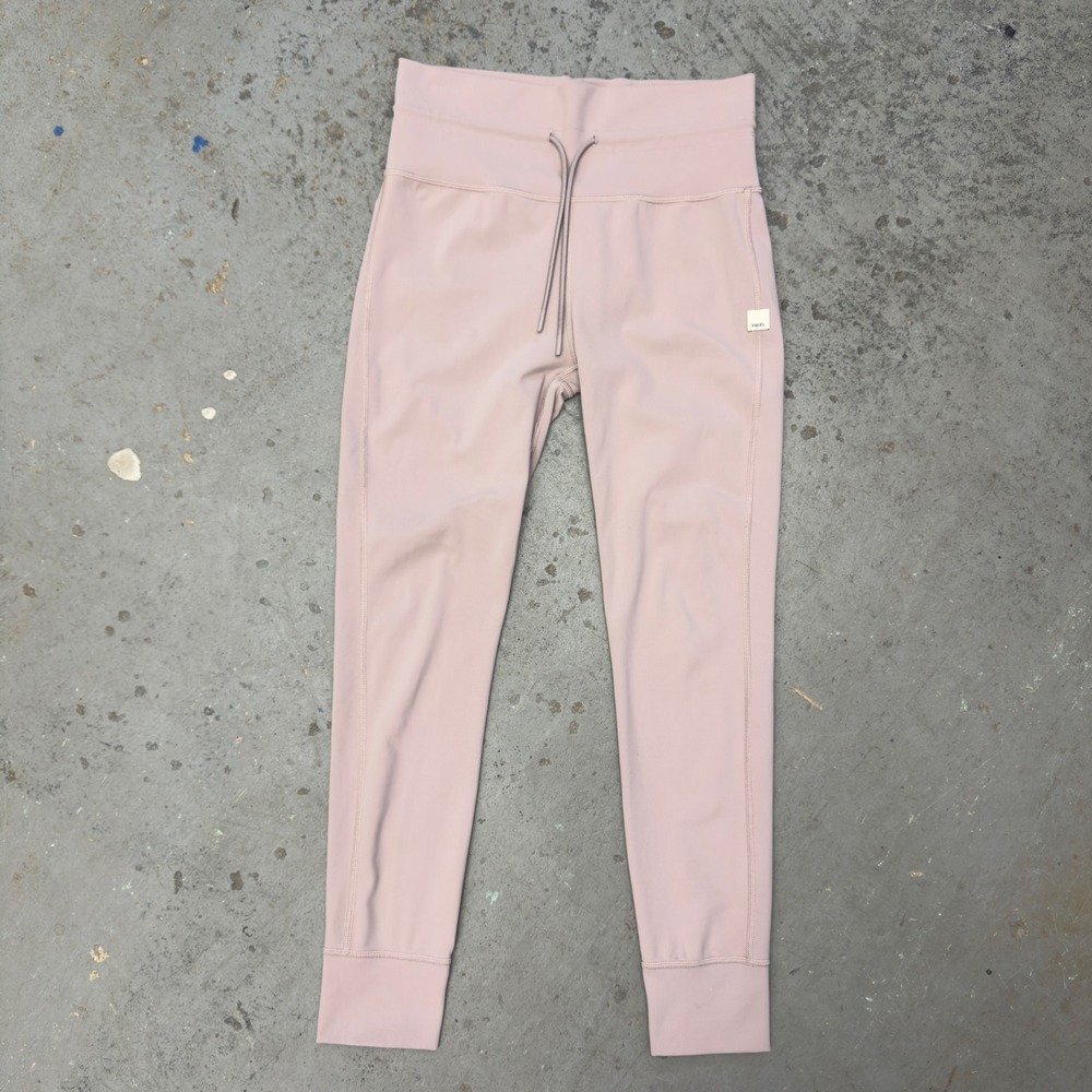 Vuori Daily Legging Dusty Rose Pink High Rise Drawstring Yoga Pants Medium VW323